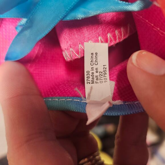 Build-A-Bear Workshop Rainbow Sneakers BAB for Stuffed Animal - Picture 4 of 4